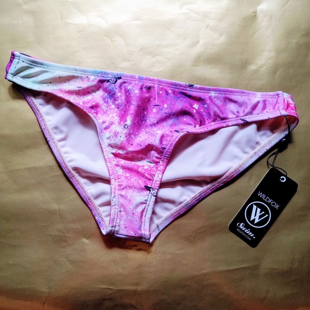 Wildfox Space Cadet Galaxy Bikini Bottom